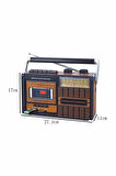 KNSTAR Fp-319 Usb Fm Radyo Kaset Çalar Nostaljik Müzik Kutusu Şarj Usb Sd