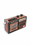 Tepe Fp-319U Nostaljik Bt+Usb+Sd+Fm Kaset Çalar Radyo