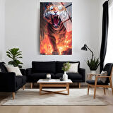 Hayvan Fotoğrafları Cam Tablo | Dayanıklı Temperli Cam