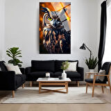 Hayvan Fotoğrafları Cam Tablo | Dayanıklı Temperli Cam