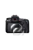 Nikon D3400 Fotoğraf Makinesi Için Lcd Ekran Koruyucu Çift Ekran Camı Fiber Bez Kırılmaz Cam