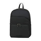 BİRİNCİ KALİTE SUNİ DERİ ŞIK TASARIM LAPTOP BÖLMELİ SIRT ÇANTASI SİYAH