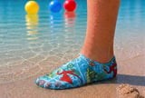 GrippToes Kaymaz Damla Tabanlı Deniz&Havuz Çorabı  M1