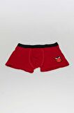 Redowl Baykuş Baskılı Boxer-Kırmızı-M