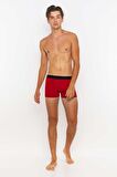 Redowl Baykuş Baskılı Boxer-Kırmızı-S