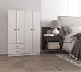 Berlin Gardırop 002 - Çekmeceli - Kapaklı 