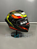  WS-202 Güneş Vizörlü Çene Açılır Kask G1 (Şeffaf Vizörlü) 