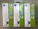 3 ADET GENERAL ELC. E 27 TASARRUFLU LAMBA  20W=86W =1152 LÜMEN  6500KELVİN BEYAZ