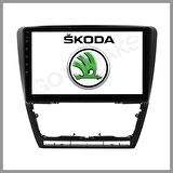 SKODA OCTAVİA 2005-2012 SİYAH 6 GB RAM 128 GB HAFIZA ANDROID MULTIMEDIA TEYP