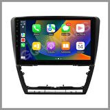 SKODA OCTAVİA 2005-2012 SİYAH 6 GB RAM 128 GB HAFIZA ANDROID MULTIMEDIA TEYP