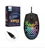 G304 Kablolu Optik Oyuncu Mouse Rgbli