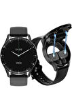 Uzun Pil Ömrü ve Bluetooth Kulaklık Özellikli G5 Watch Buds Akıllı Saat - iOS & Android