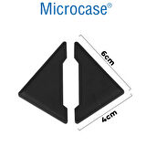 Microcase Araç Oto Kapı Köşe Tampon Çarpma ve Çizilmelere Karşı Koruma Seti 2 Adet BEYAZ AL5359