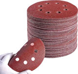 Gfb 6996 Cırtlı Disk Zımpara 8 Delikli 230 mm 180 Kum - 100 Adet