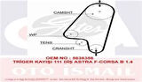Gates 5310XS Triger Kayışı 111x170 111 Diş Astra F Corsa B 1.4 Gd111H9.5P170 Ct873 5636560