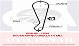 Gates 5403XS Eksantrik Kayışı 117x211 Corolla 1.6 Enj Gd117H8P210 Ct826 1356819046