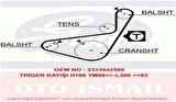 Gates 5436XS Eksantrik Kayışı 099x190 H100 H200 Stare 2.5D 8V Mitsubishi L200 L300 L400 2.5D Kia Ct1106 MD300473