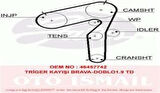 Gates 5462XS Eksantrik Kayışı 193x240 Brava Doblo Marea Strada 1.9 TD Lancia Kappa 2.4 Gd193H8P240 Ct917 46791187