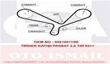 Gates 5557XS Triger Kayışı 207x300 Volkswagen Passat 2.5 TDI 24V 03 05 Audi A4 A6 A8 2.5TDI Skoda Superb 2.5TDI Ct1014 059109119B