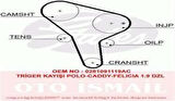 Gates 5564XS Triger Kayışı 137X230 Polo 1.7D-1.9D 8V 94-01-Skoda Felicia 1.9D8V 96-00-Seat Arosa Ct1012 028109119AC