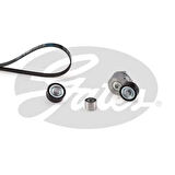 Gates K016PK1438 Alternatör V Kayışı Kiti Partner Berlingo Expert Berlingo Expert Xsara DW8 DW8B 00-09 Klimasız 1613840080