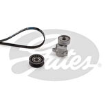 Gates K036PK1803 Kanallı Kayış Kiti T38154 + T36038 + 6PK1803- Renault Laguna 1.8-2.0 16V 01-Master 2.5 DCI 