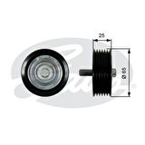 Gates T36433 Kayış Gergi Rulmanı Kanallı X218 13-17 C218 11-17 W212 11-15 W221 11-13 W166 11-15 W463 12-C292 15-18 2782020219