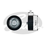 Gates T36458 Alternatör Gergi Rulmanı Hyundai Accent III 1.5 CRDI GLS 05 10 1.6 CRDI ix20 1.4 CRDI 10 252872A010