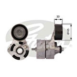 Gates T39108 Alternatör Gergi Rulmanı Komple Transit V347 2.4TDCI 100Ps 120Ps 140Ps 06-14 V347 3.2TDCI 200Ps 07-13 1385379
