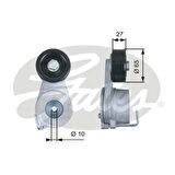 Gates T39275 Alternatör Gergi Rulmanı Kütüklü Hyundai ix35 Kia Carnival 2.0CRDI Santa Fe Sorento 2.0 2.2CRDI 10- 252812F000