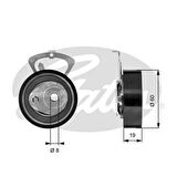 Gates T43140 Eksantrik Gergi Rulmanı Bora Golf IV 98>01 Polo 95>00 Arosa 97>03 Leon Toledo 99>01 Ahw Akq