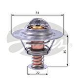 Gates TH22689G1 Termostat 89C Astra G H Corsa C 1.7 CDTI 1338724