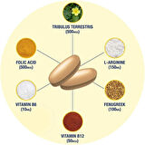 Gat Sport Testrol Gold ES Tribulus + Arginine + Selenium + Fenugreek + Saw palmetto+ Ginkgo biloba 60 Tablet