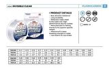 ASSO INVISIBLE CLEAR  %100 FLOROKARBON MİSİNA 0,50MM