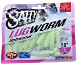 LRF SİLİKONU LUCKYJOHN LUGWORM 6,5CM KOKULU 24’LÜ PK RENK:F40
