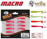 LRF SİLİKONU WİLY MACRO 3,5CM 0,4GR 10’LU PAKET RENK:06
