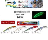 MAKET BALIK OSKAR CC POWER GLOW 2019 SERİ 13 CM 18 GR RENK:2019S
