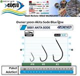 MAVİ ÇAPRAZ OLTA İĞNESİ Owner 50001 Akita Sode NO:8