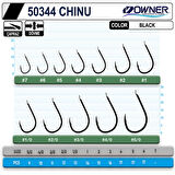 SİYAH ÇAPRAZ OLTA İĞNESİ OWNER 50344 CHINU NO:1/0