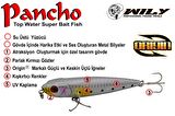 Su Üstü Maket Balık Wily Pancho 10 cm  14.5 gr RENK:35