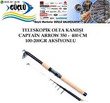 TELESKOPİK KAMIŞ CAPTAİN ARROW KAMIŞ 350 CM 100-200 GR