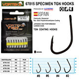 Vorteks 6781 Specimen Tgn Sazan İğnesi 10’LU PAKET NO:6