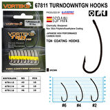 Vorteks 67811 Turndown Tgn Sazan İğnesi 10’LU PAKET NO:2