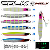 Wily Colix Jig 30 gr 75 mm RENK:35