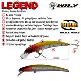 Wily Legend 9 cm Maket Balık 5.8 gr (0 - 0.6M) RENK:01