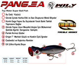 Wily Pangea 13 cm Maket Balık 36 gr SU ÜSTÜ RENK:25