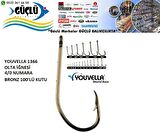 YOUVELLA 1366 BRONZ 100’LÜ KUTU NO:1/0