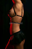 Göğüs Üzeri Lastik Harness -  Lastik Büstiyer - Brf574