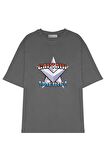 Unisex Oversize T-shirt Captain America Design