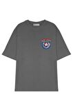 Unisex Oversize T-shirt Captain America Logo